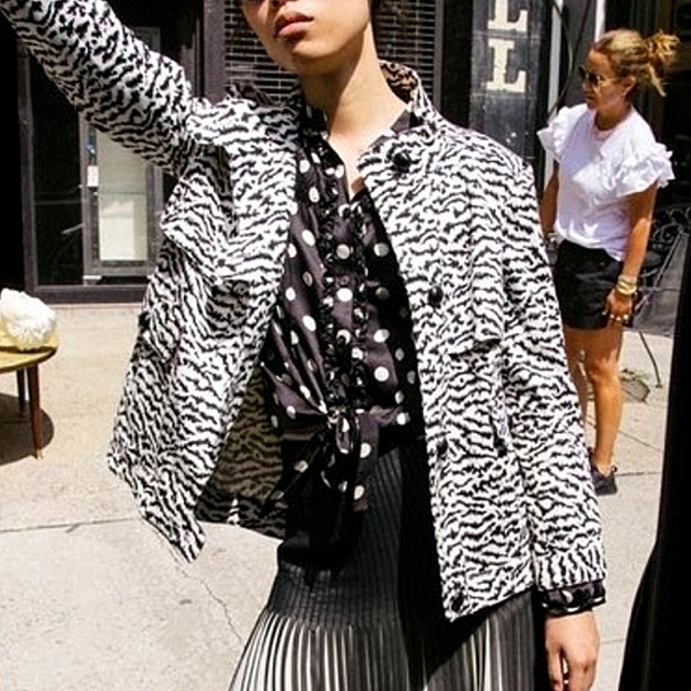 Veronica Beard Printed jacket size 6